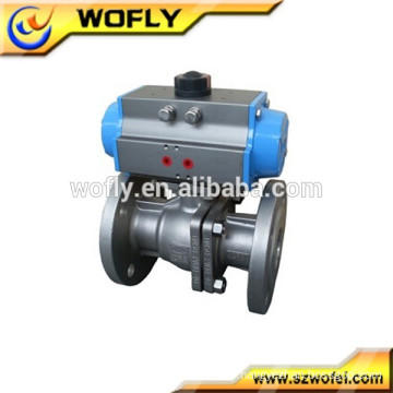 flange type pneumatic 6 inch ball valve